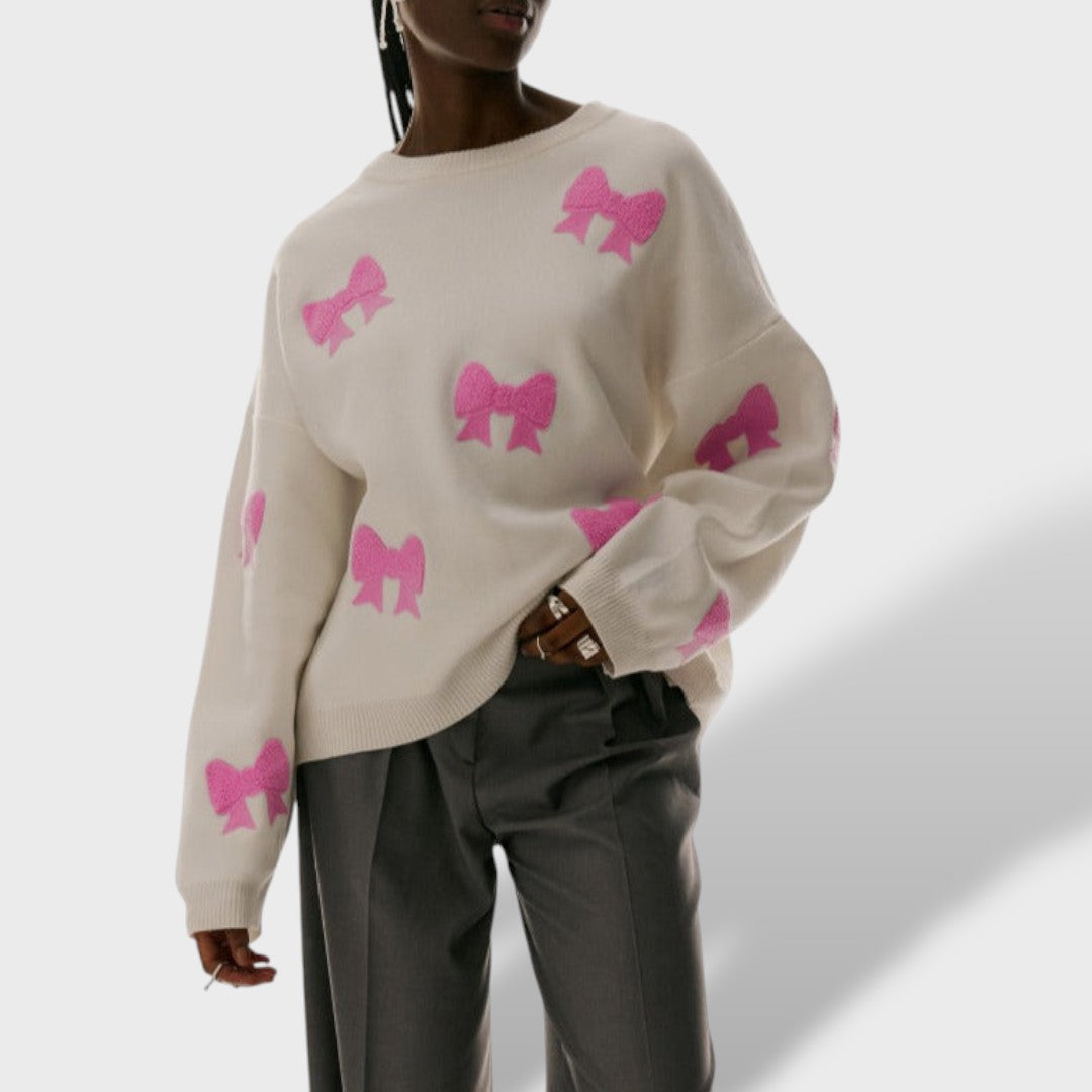Emma™ | Sudadera Corazón Tejido