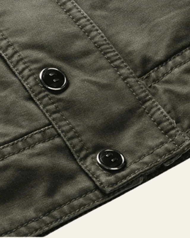 Chaqueta de campo estructurada masculina