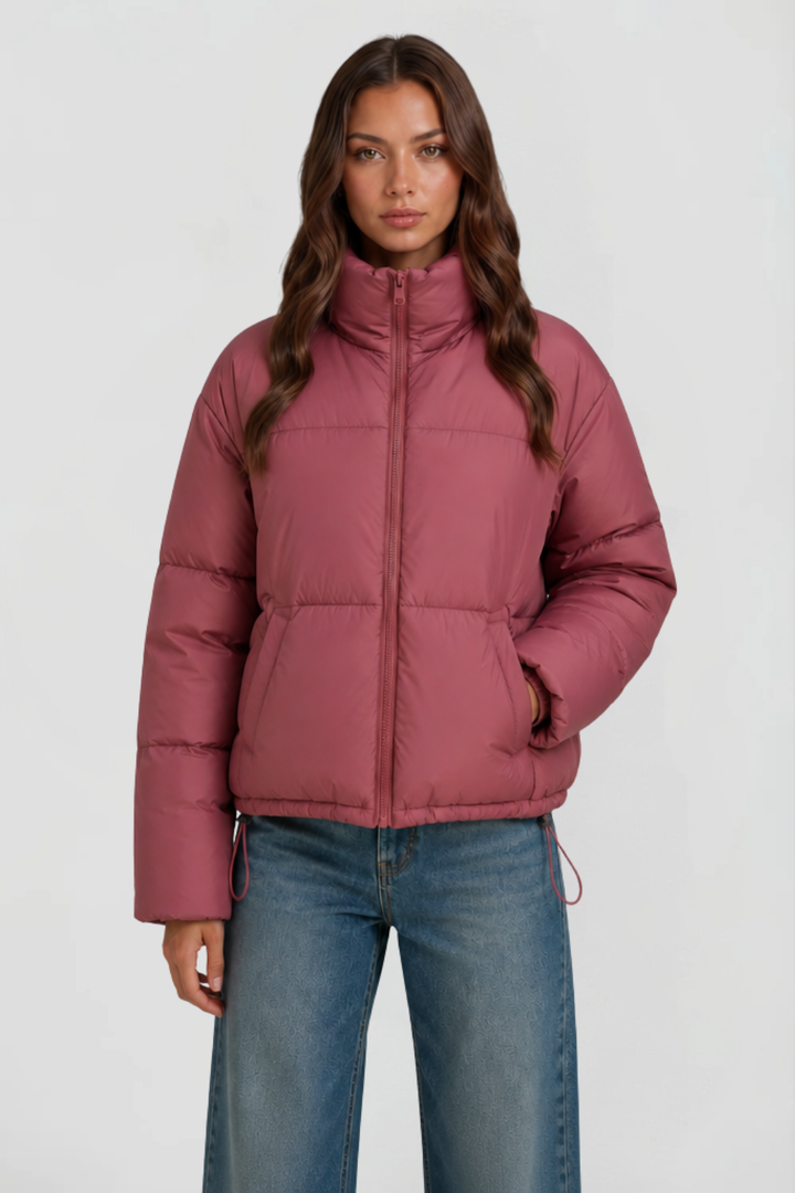Chaqueta Acolchada Corta para Mujer