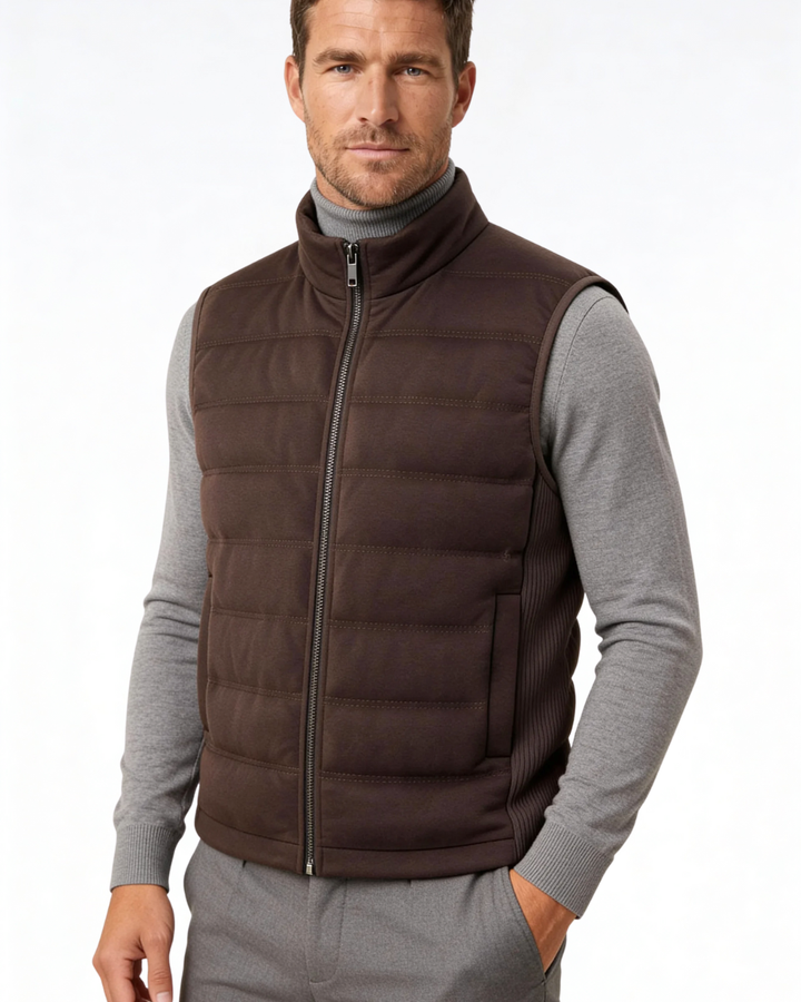 Chaleco acolchado ligero para hombre