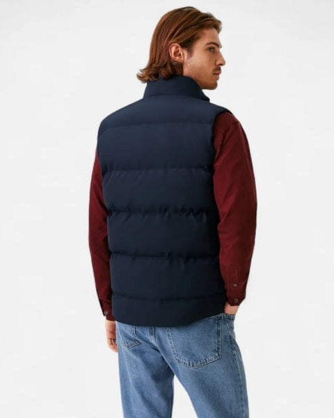 Chaleco acolchado con forro polar