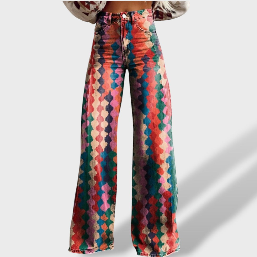 Lucía™ | Pantalones boho mujer