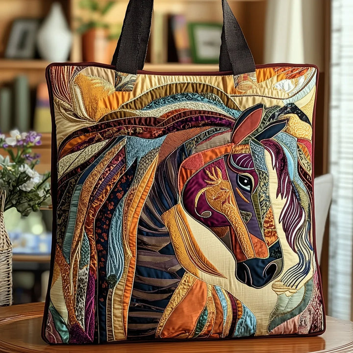 VERÓNICA | BOLSO DE MOSAICO DE CABALLO HECHO A MANO