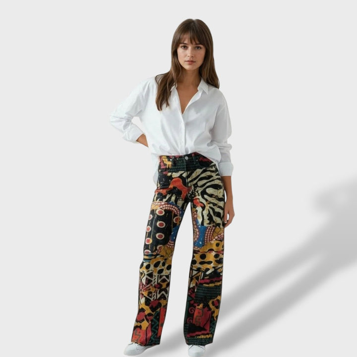 Marina™ | Pantalones boho vintage