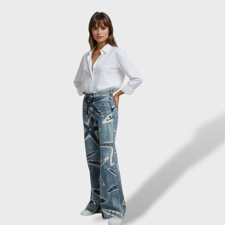 Lucia™ | Pantalón Boho Vintage