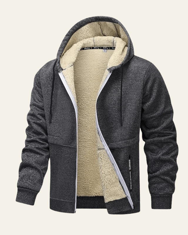 Chaqueta de Forro Polar con Capucha