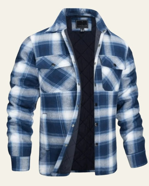 Chaqueta Camisa de Franela Forrada