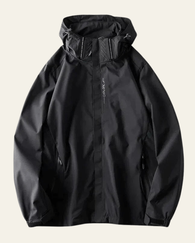 Chaqueta Cortavientos con Capucha Urbana