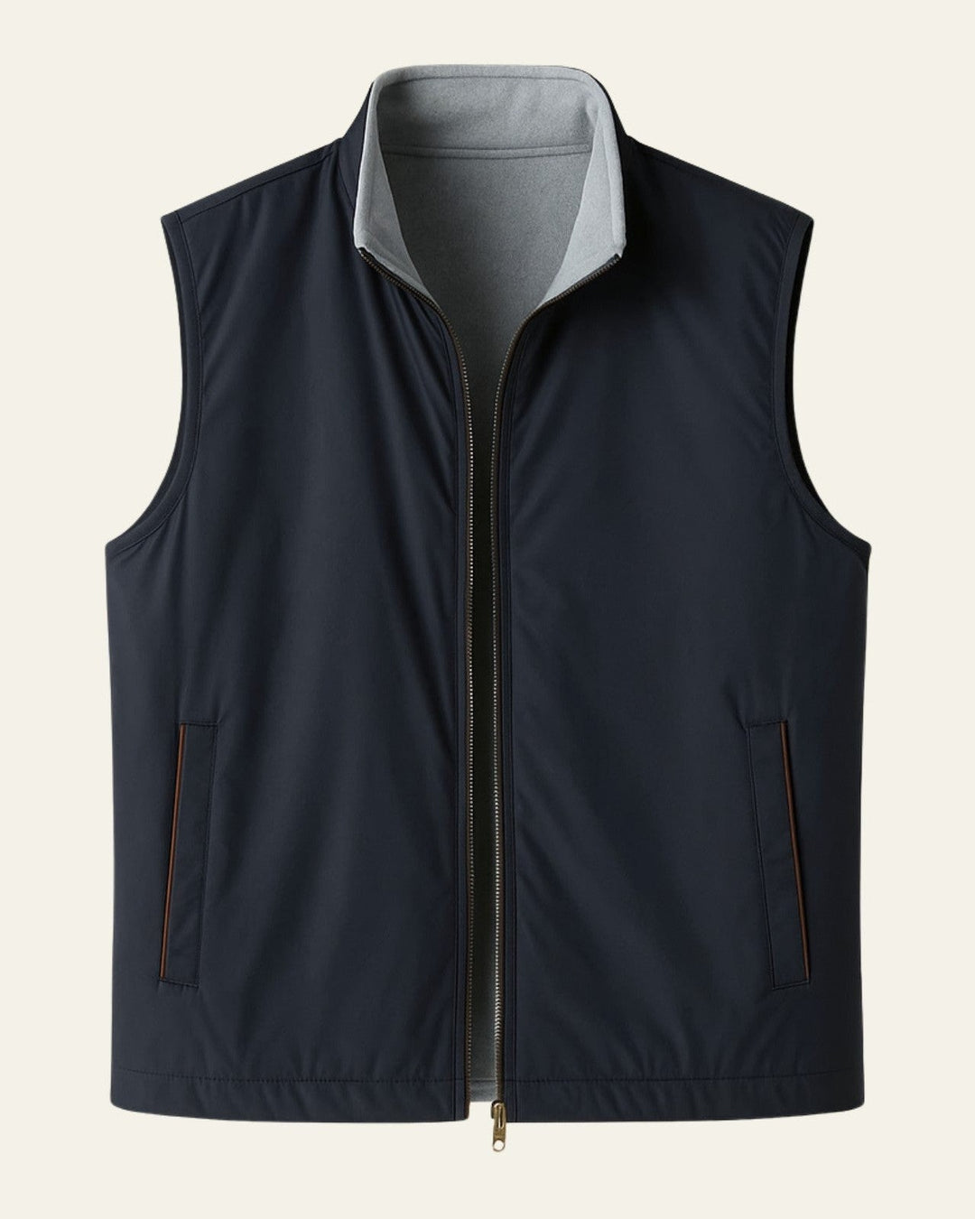 Chaleco polar ligero para hombre