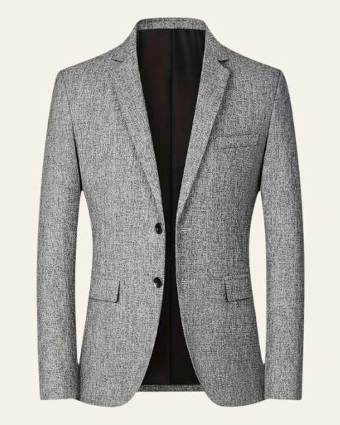Blazer texturizado suave de hombre