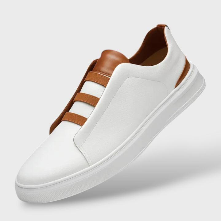 Zapatillas Piel Lisa Hombre