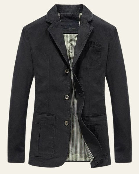 Blazer masculino de estructura suave