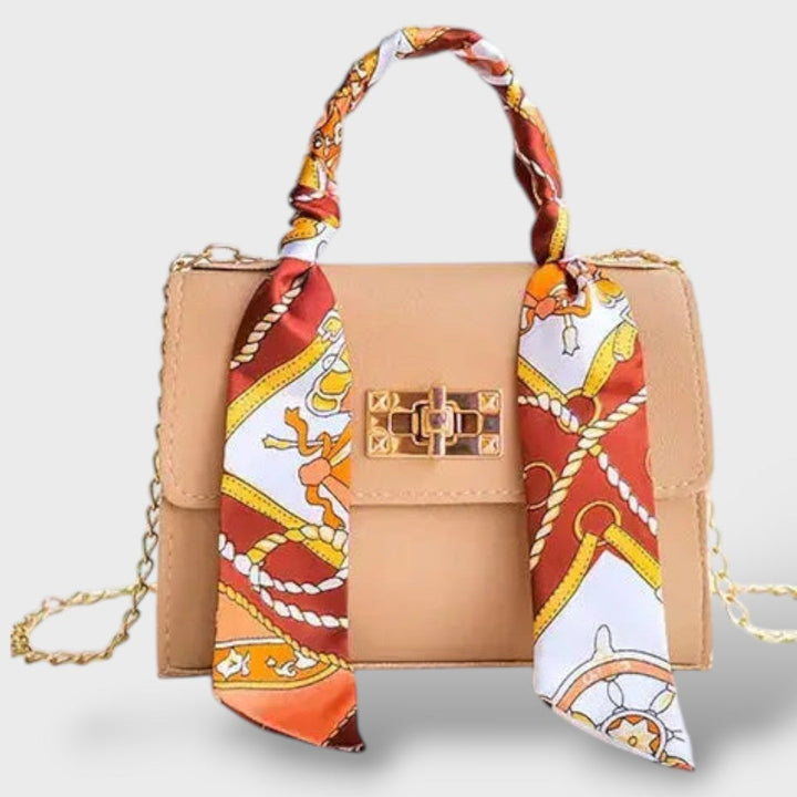 Elegante bolso de cuero para damas