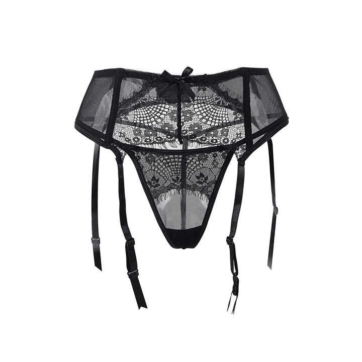 Tanga Liguero Encaje Transparent
