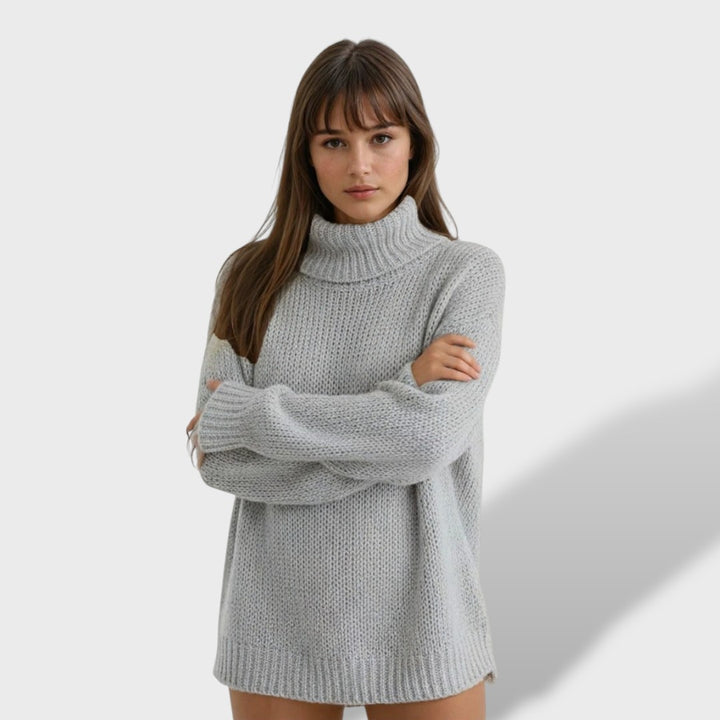 Isabella™ | Suéter de Cuello Alto de Cachemira