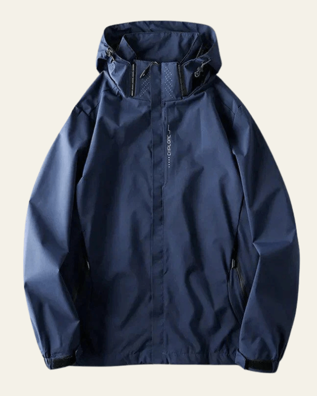 Chaqueta Cortavientos con Capucha Urbana