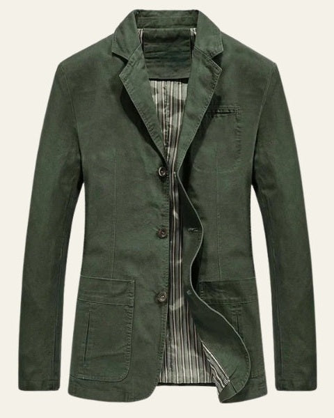 Blazer masculino de estructura suave