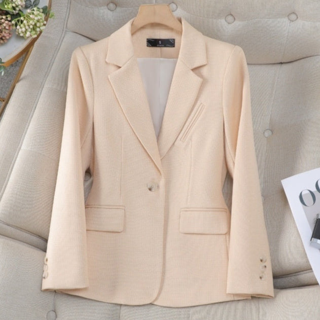 Blazer entallado con spandex elegante