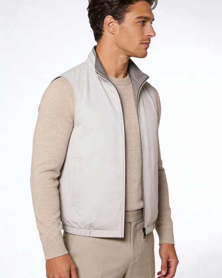 Chaleco reversible ligero de hombre