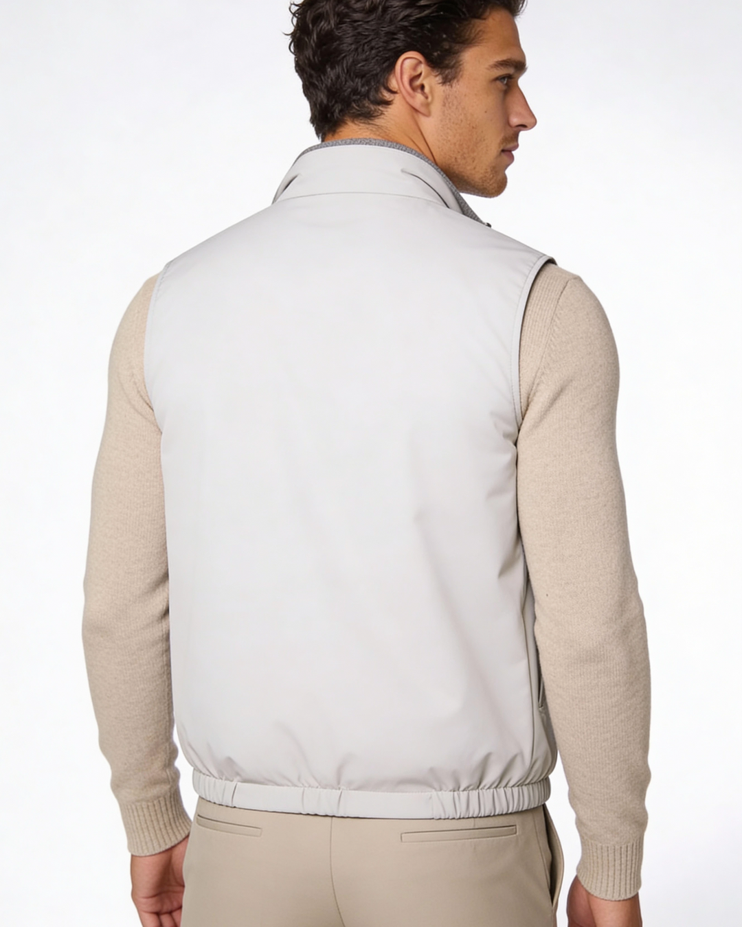 Chaleco reversible ligero de hombre