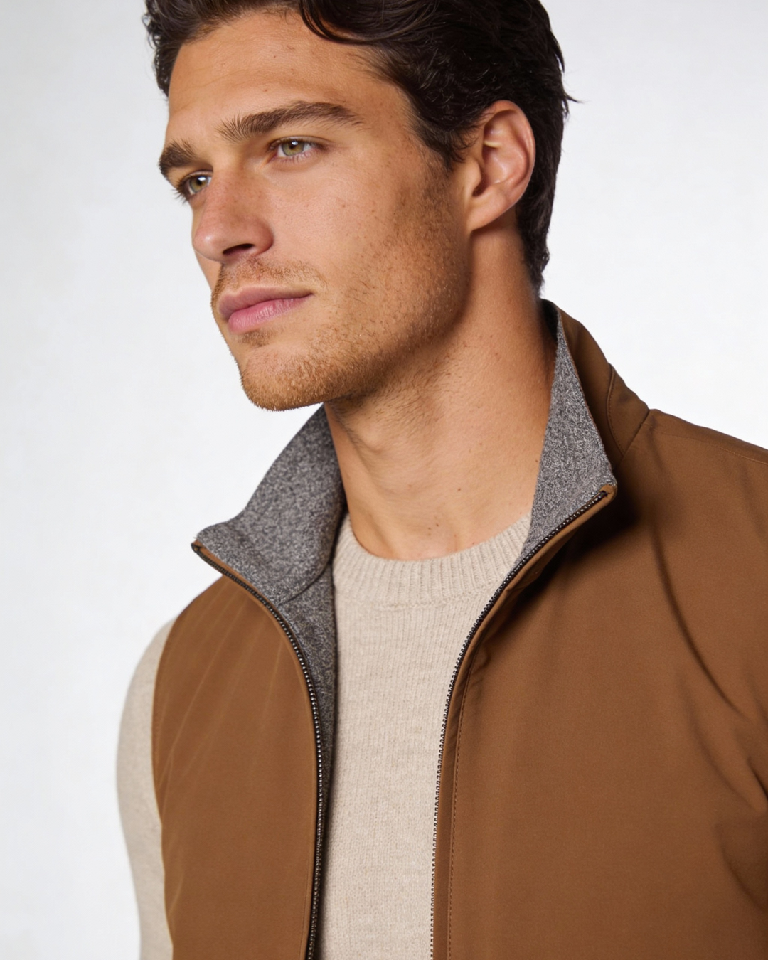 Chaleco reversible ligero de hombre