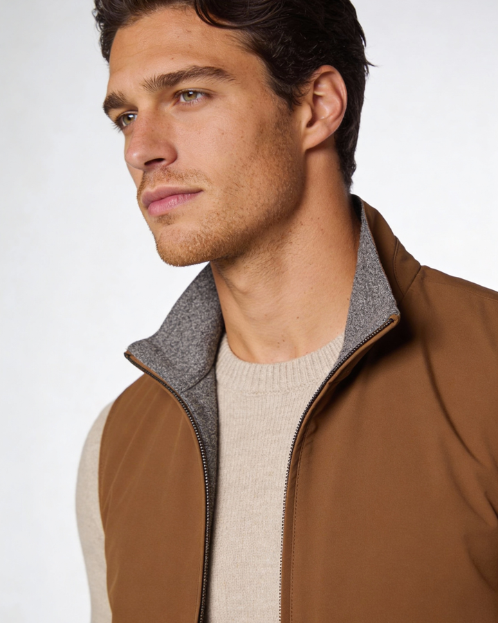 Chaleco reversible ligero de hombre