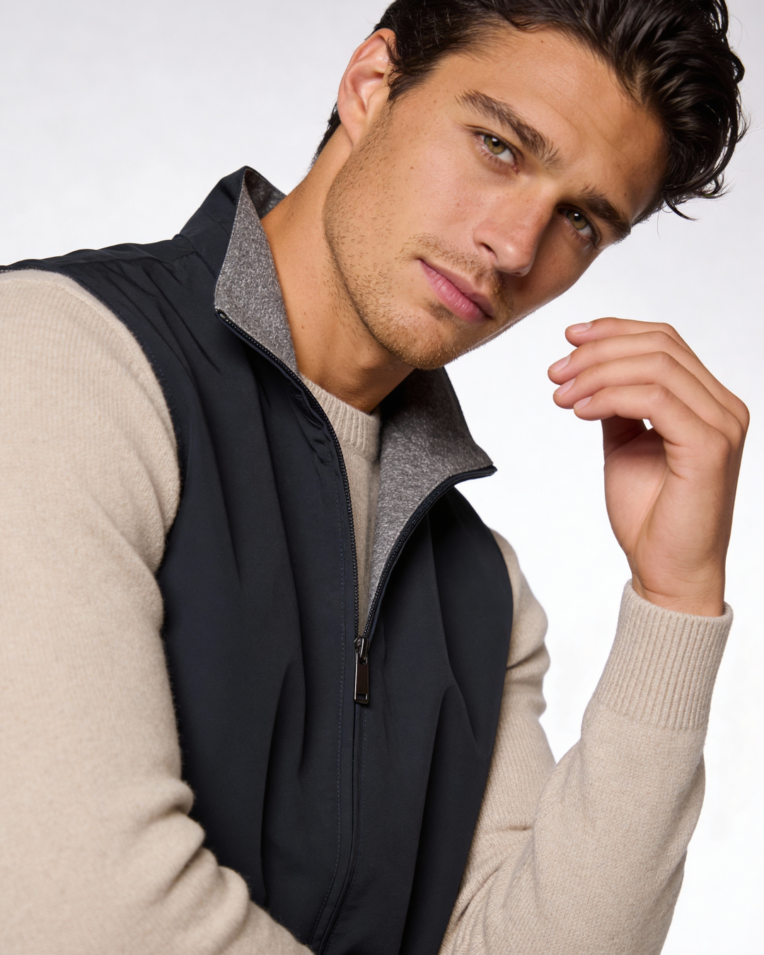 Chaleco ligero reversible para hombre