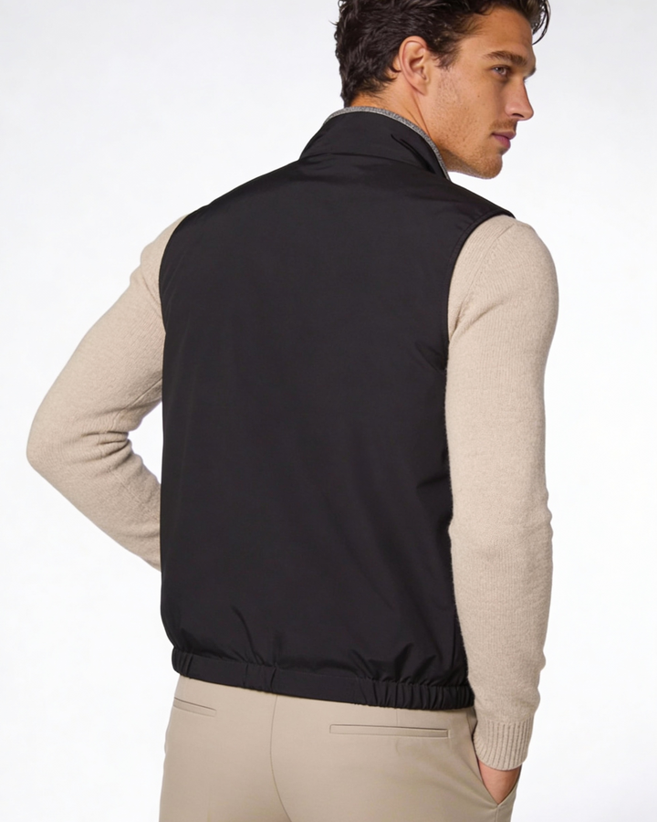 Chaleco reversible técnico de hombre