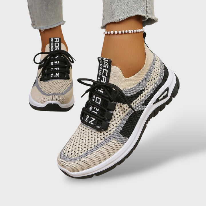 Zapatillas Ortopédicas Knit Multicolor Suela Chunky