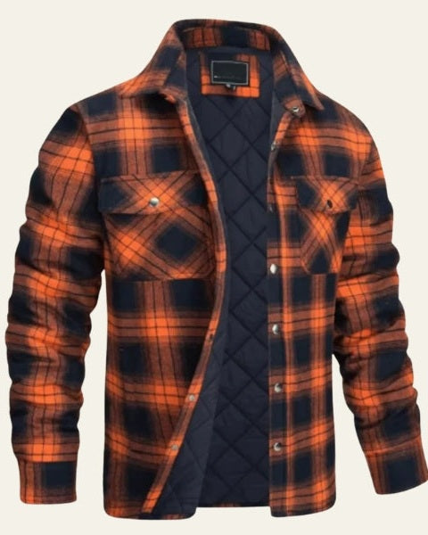 Chaqueta Camisa de Franela Forrada