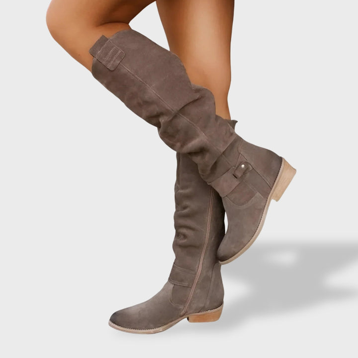 Valeria™ | Botas Elegantes de Piel de Alta Calidad para Mujer