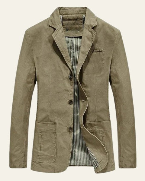 Blazer masculino de estructura suave