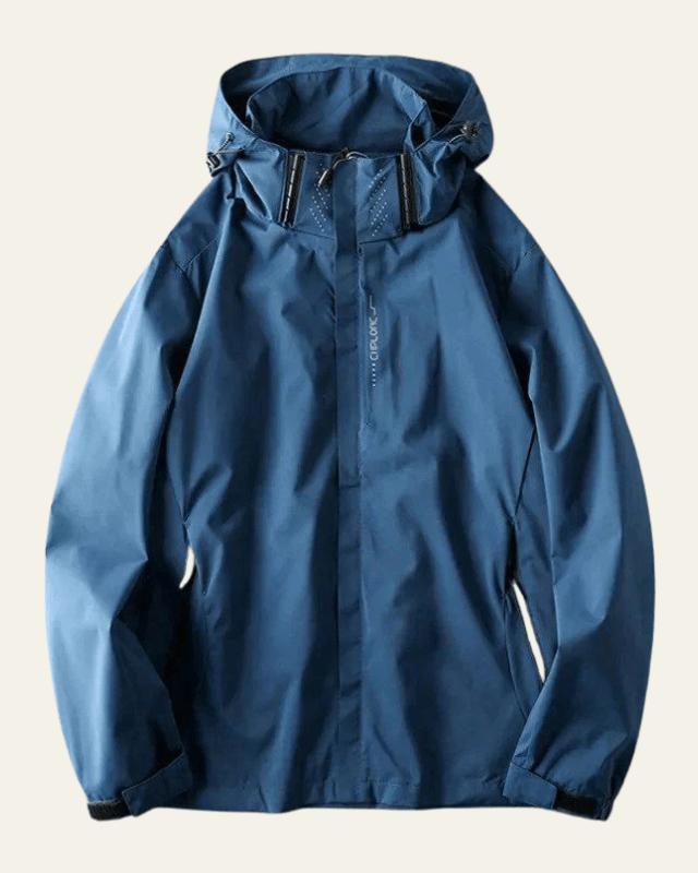 Chaqueta Cortavientos con Capucha Urbana