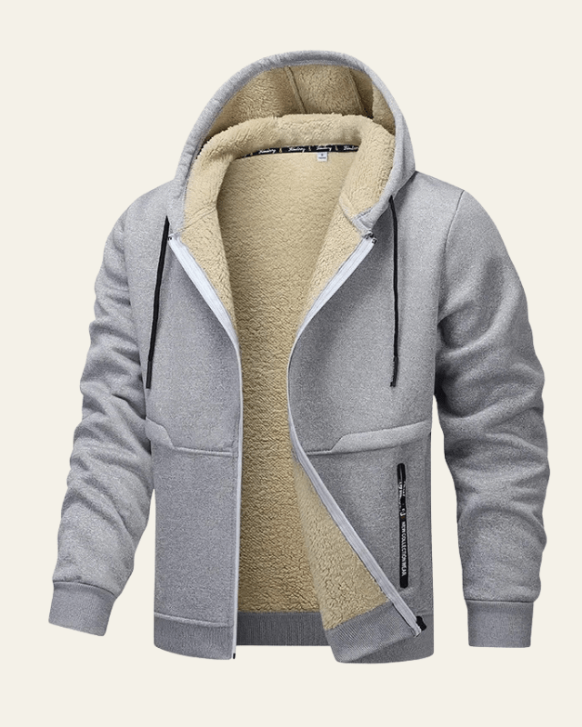 Chaqueta de Forro Polar con Capucha