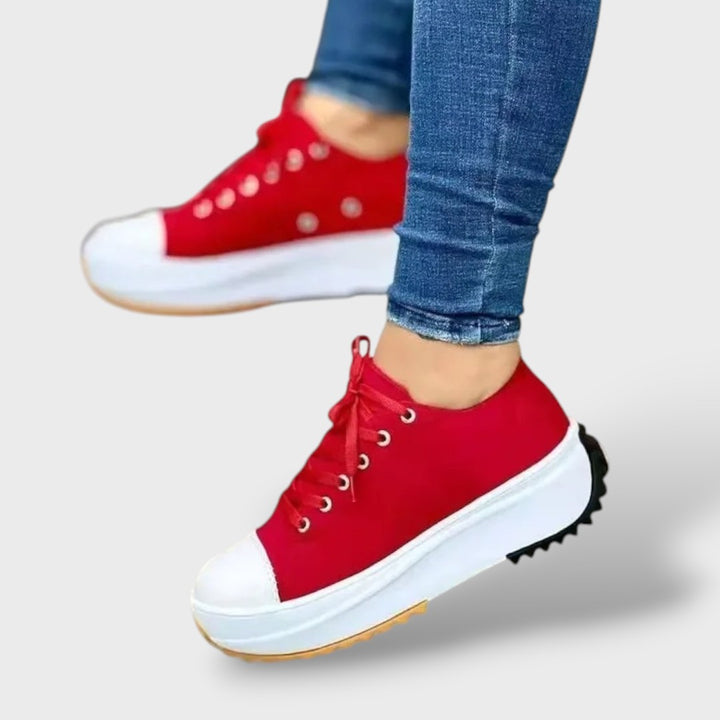 Zapatillas Ortopédicas Chunky Neón Suela Plataforma