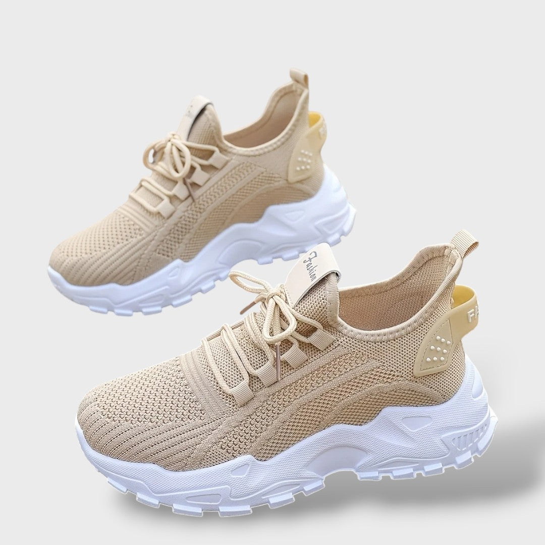 Zapatillas Ortopédicas Punto Suela Gruesa Mujer