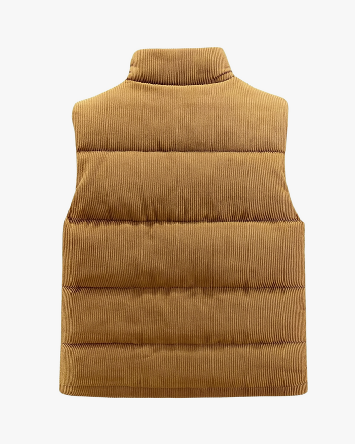 Chaleco Acolchado de Pana Hombre