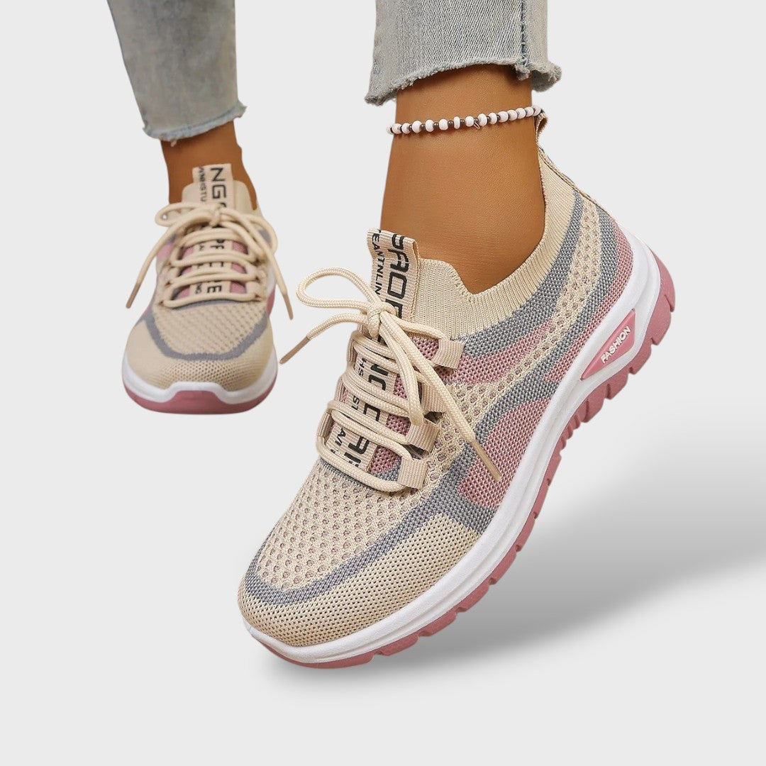 Zapatillas Ortopédicas Knit Multicolor Suela Chunky