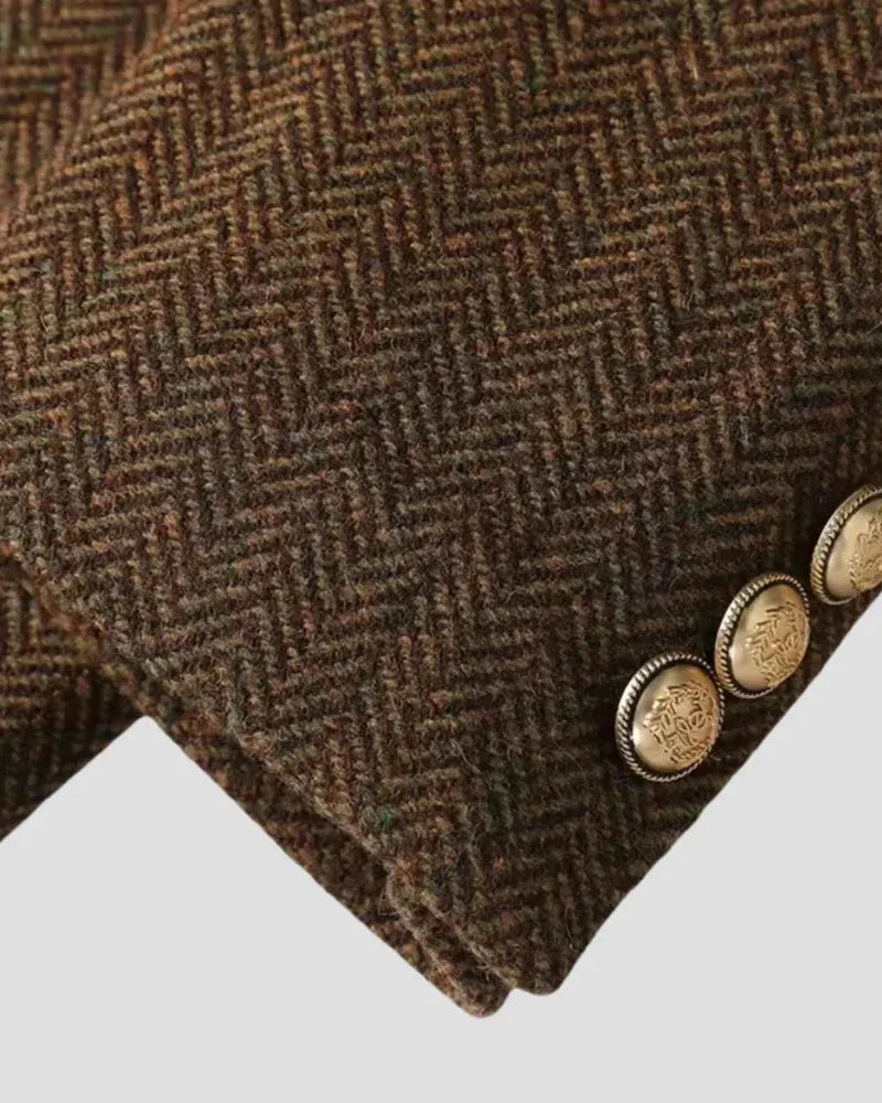 Blazer de Tweed Corte Sastre