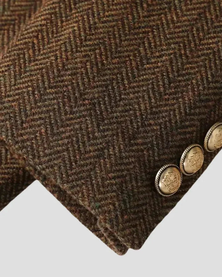 Blazer de Tweed Corte Sastre