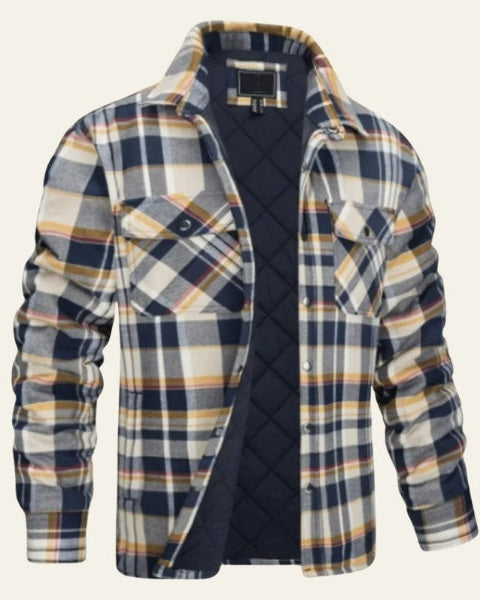Chaqueta Camisa de Franela Forrada