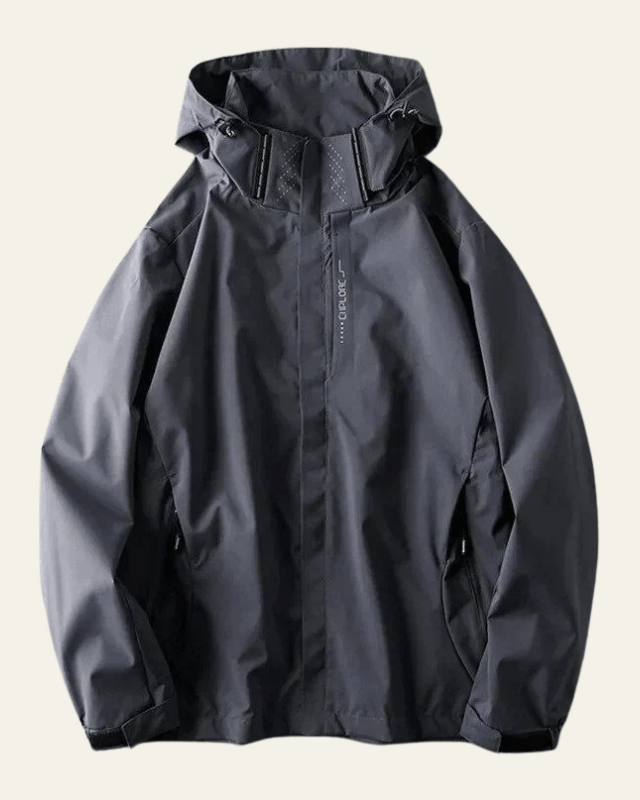 Chaqueta Cortavientos con Capucha Urbana