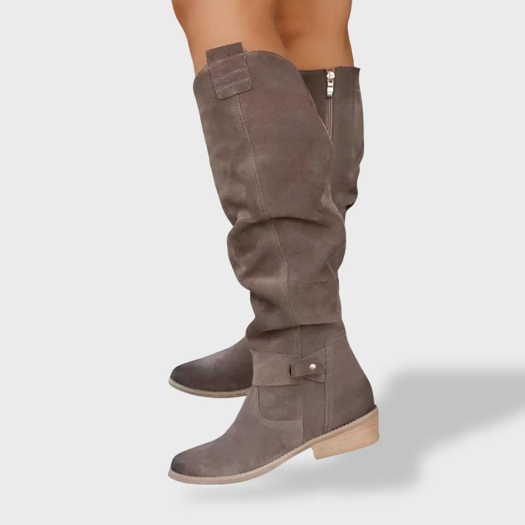 Valeria™ | Botas Elegantes de Piel de Alta Calidad para Mujer