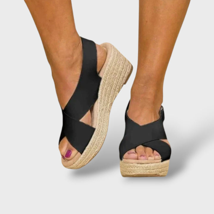 Sandalias ortopédicas acolchadas mujer