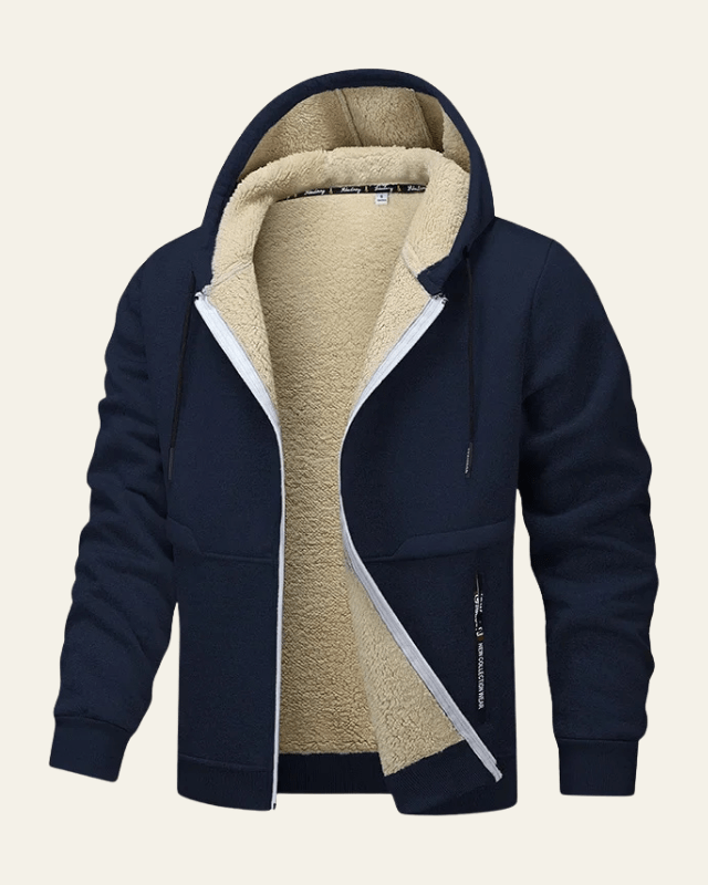 Chaqueta de Forro Polar con Capucha