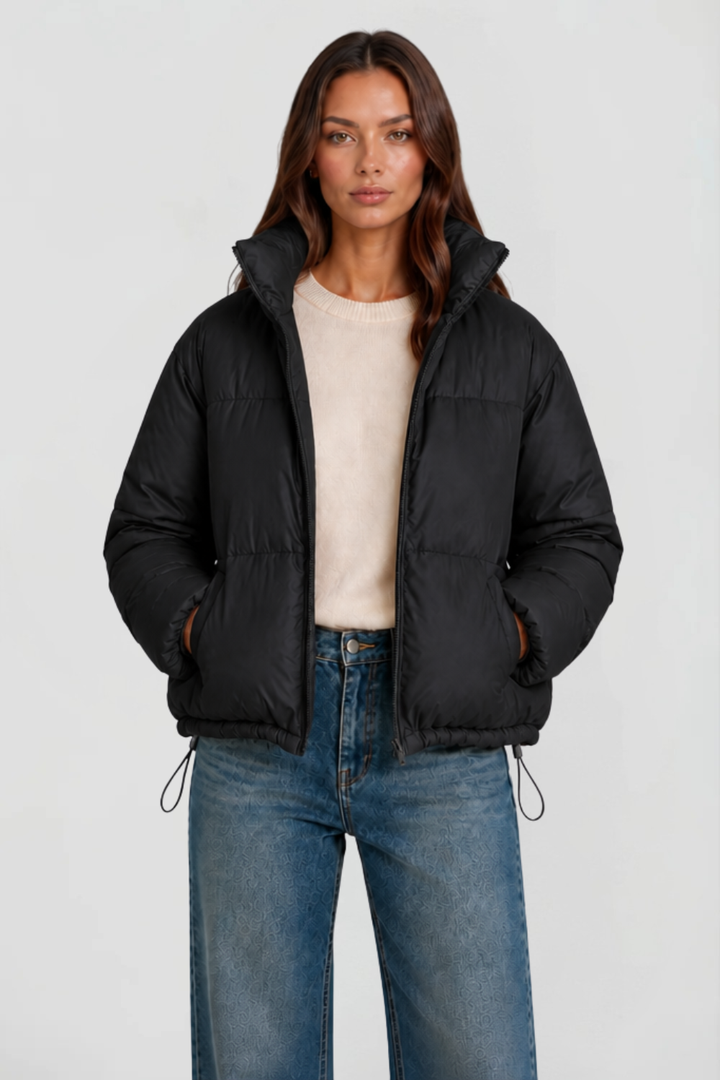 Chaqueta Acolchada Corta para Mujer