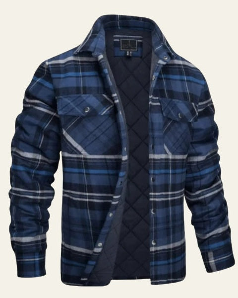Chaqueta Camisa de Franela Forrada