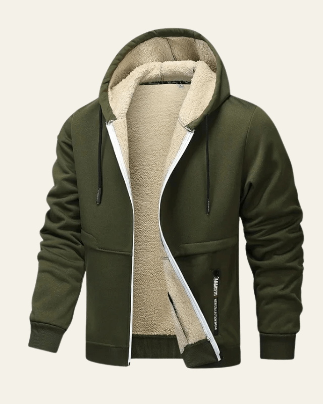 Chaqueta de Forro Polar con Capucha