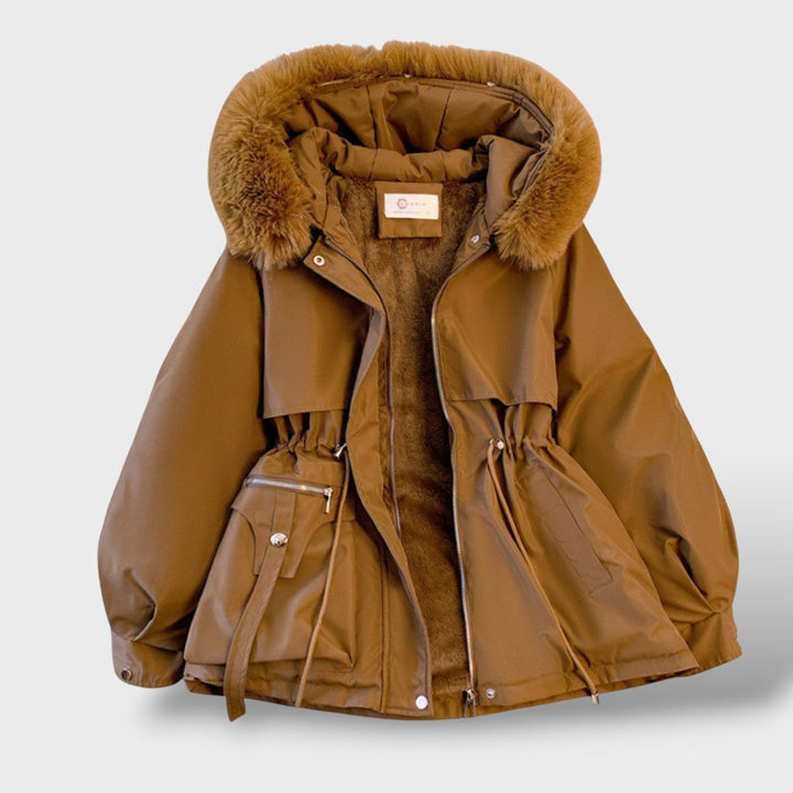 Parka de Invierno con Capucha para Mujer