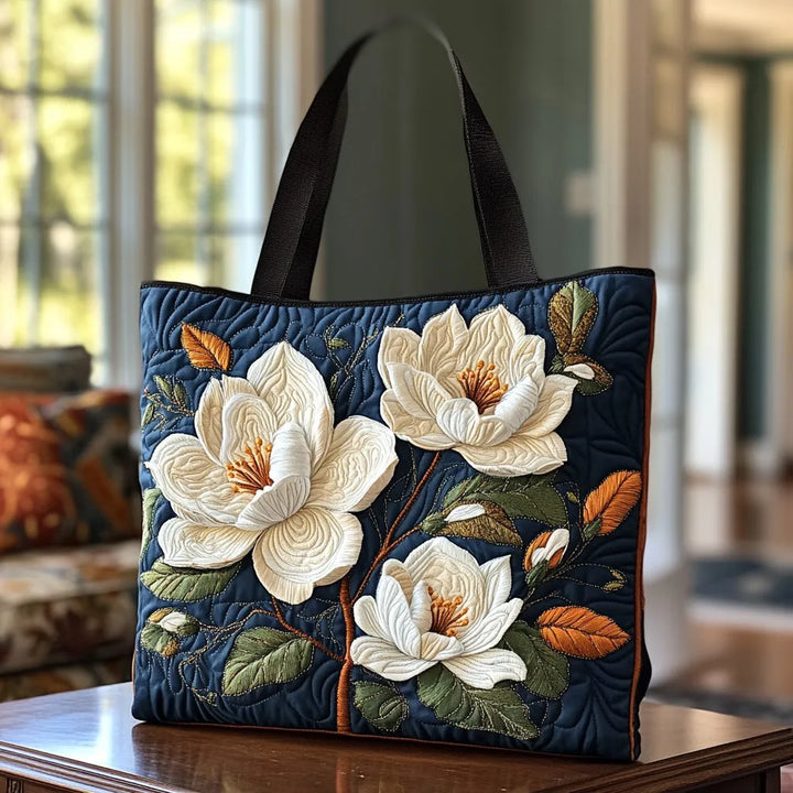 ANA | BOLSO ESTAMPADO CON MAGNOLIAS